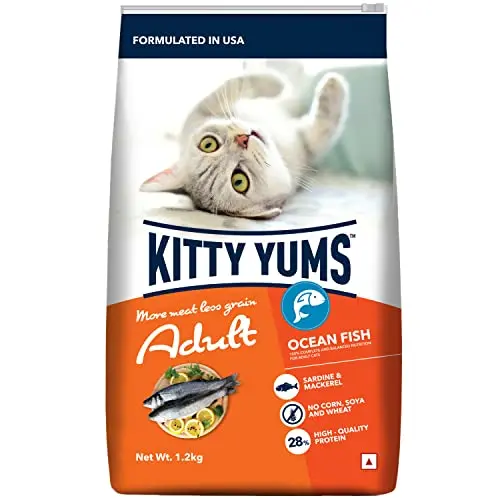 Kitty Yums Ocean Fish Adult (1+ years) Cat